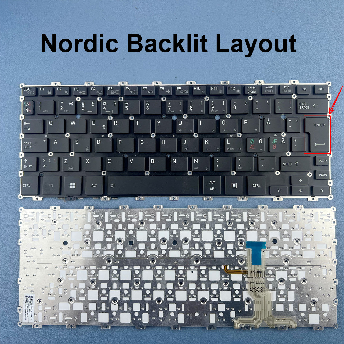 Spanish/Germany/Belgian/US-INT/Arabic/Turkish/slovak/Czech/Swiss/Hebrew/Nordich Backlit Laptop Keyboard For Toshiba portege X20W-D X20W-E X20W-D-13 Series