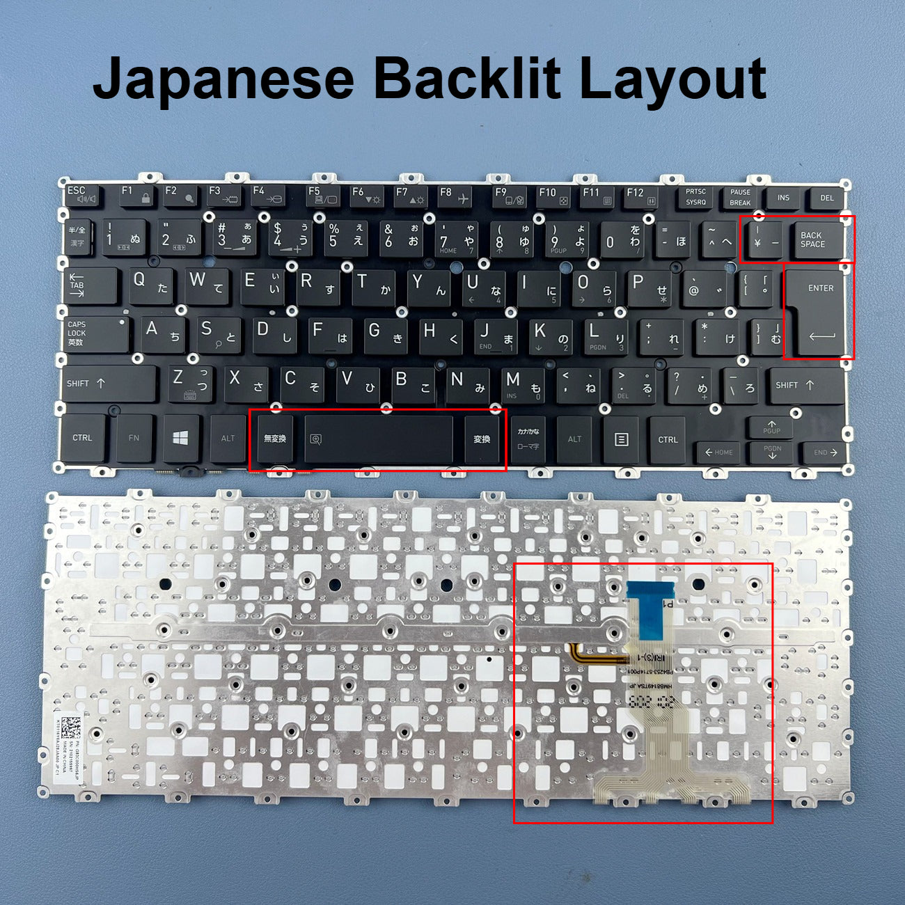 Japanese Backlit Laptop Keyboard For Toshiba portege X20W-D X20W-E X20W-D-13 Series