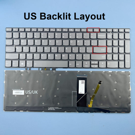 US Backlit Keyboard For Lenovo Yoga C740 (15") C740-15 C740-15IML S740-15 S740-15IRH C940-15 C940-15IRH